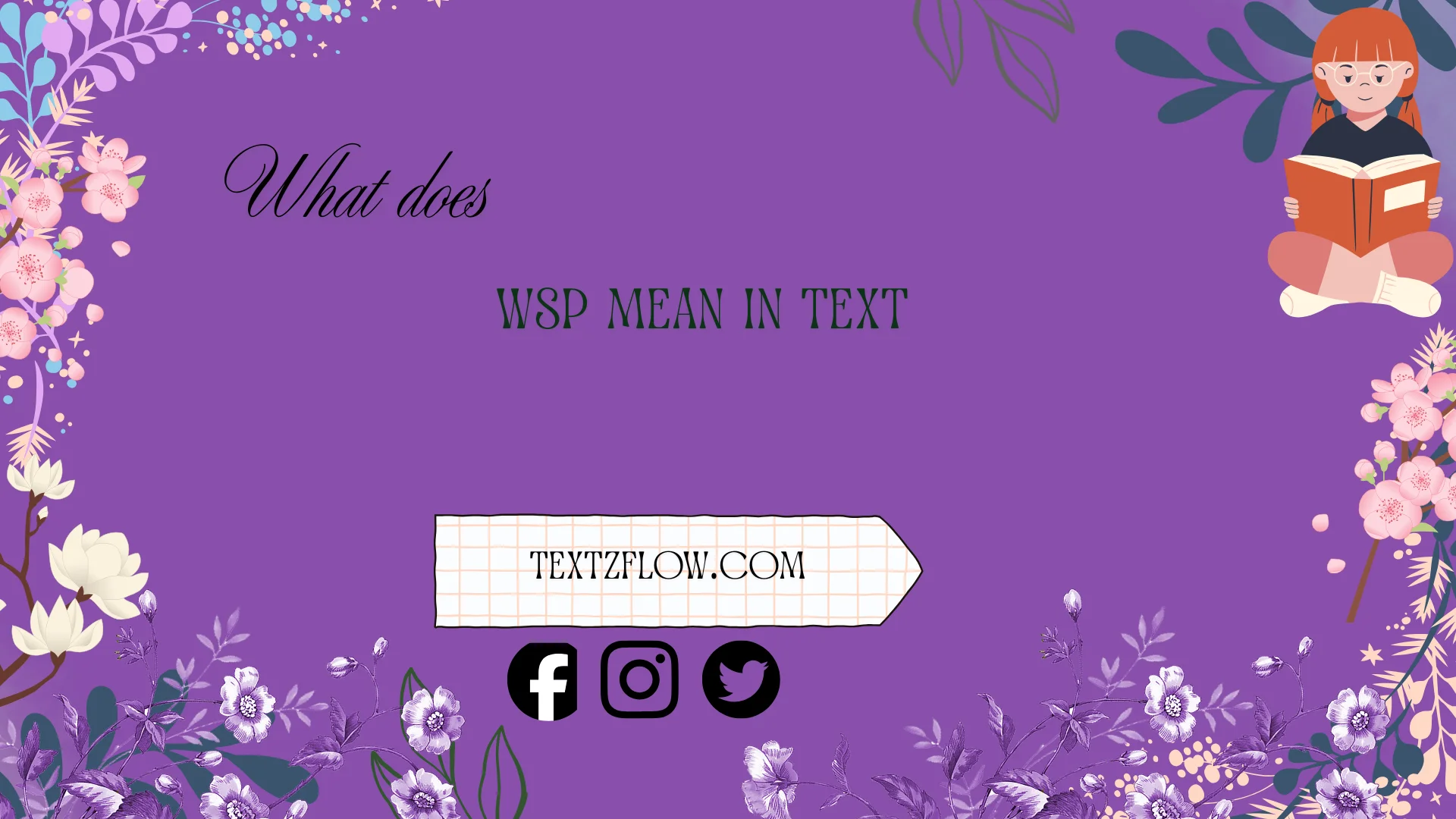 what does wsp mean in text