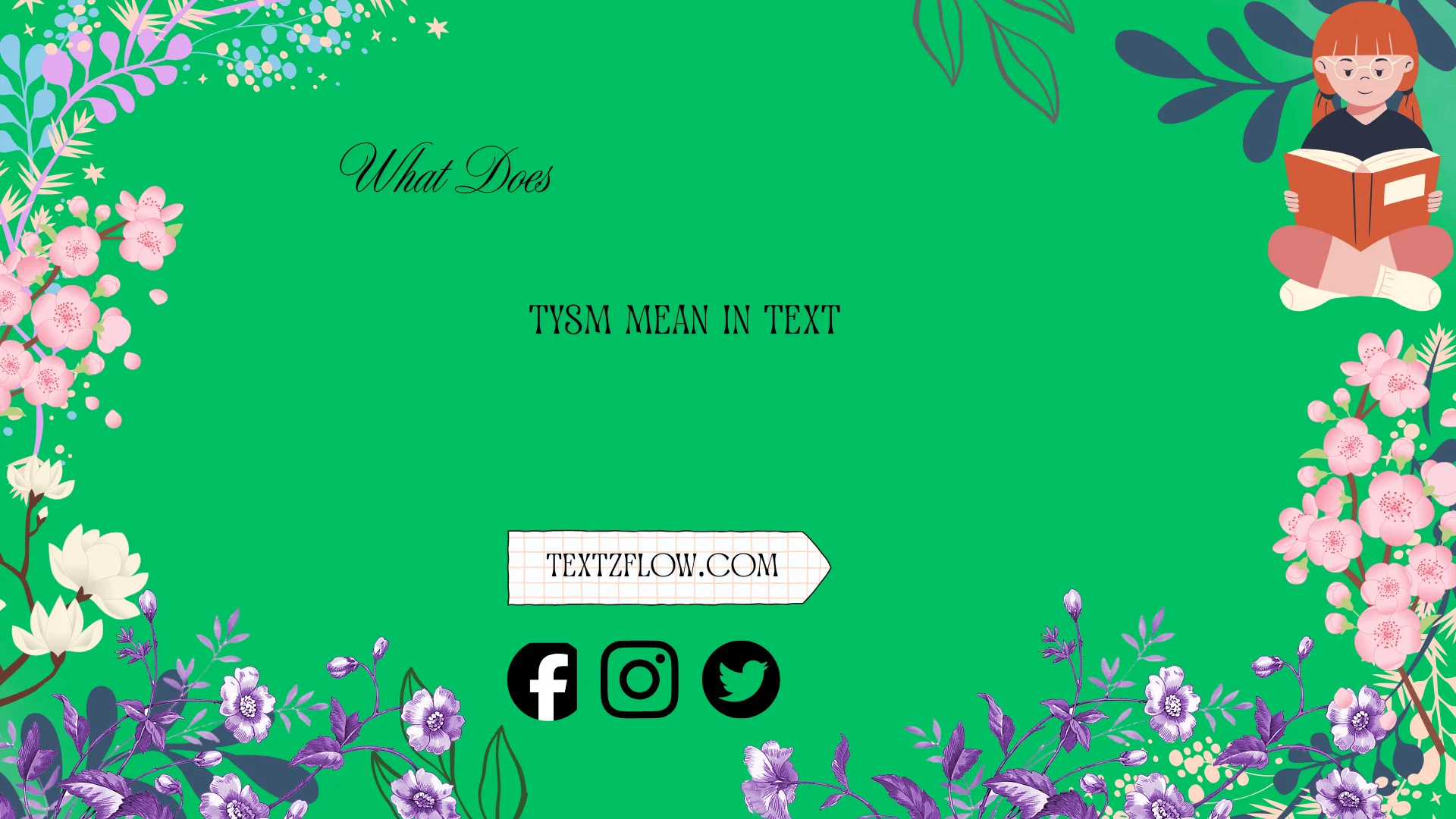 what does tysm mean in text