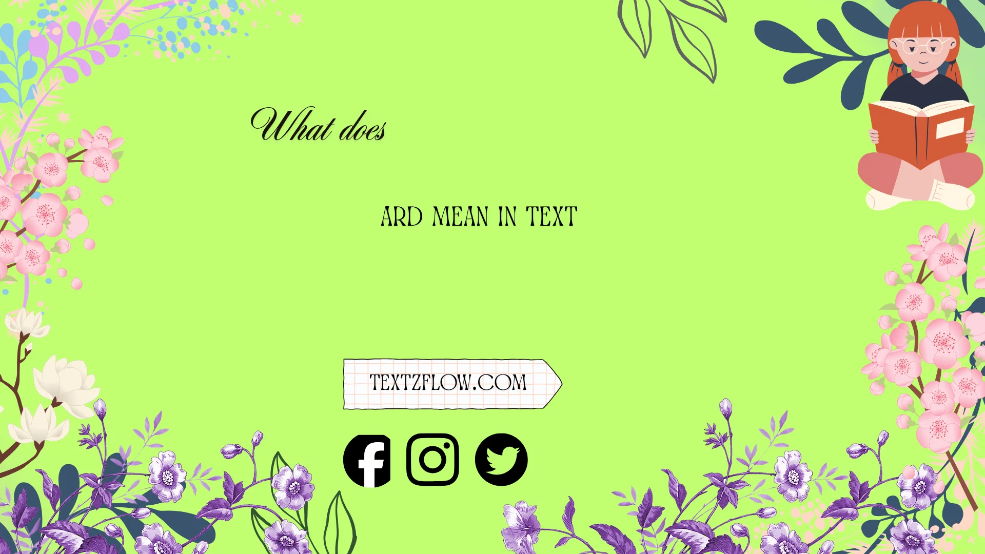what does ard mean in text