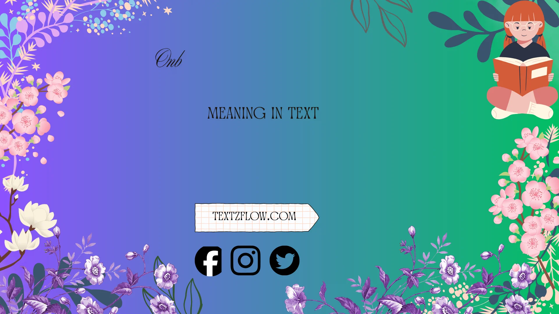 onb meaning in text