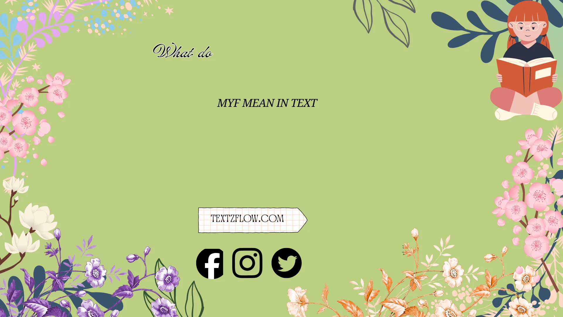 what does myf mean in text