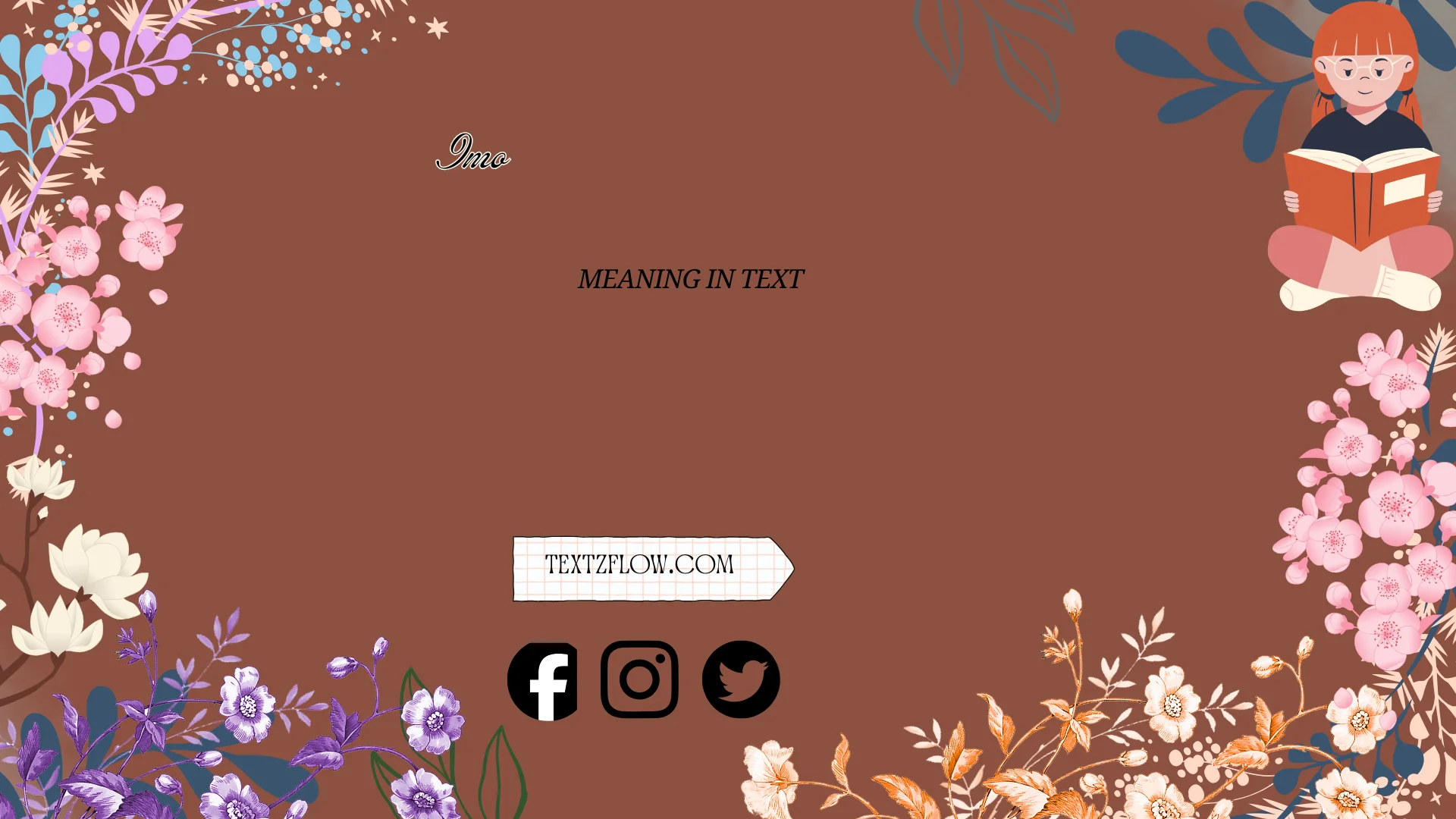 imo meaning in text