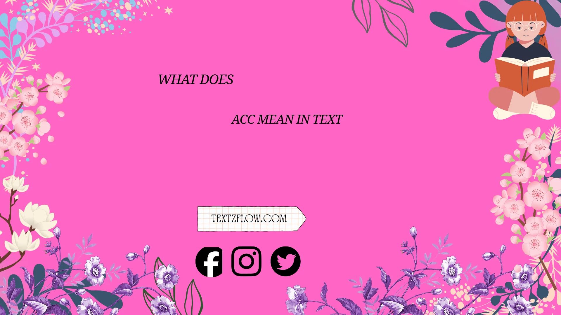 what does acc mean in text