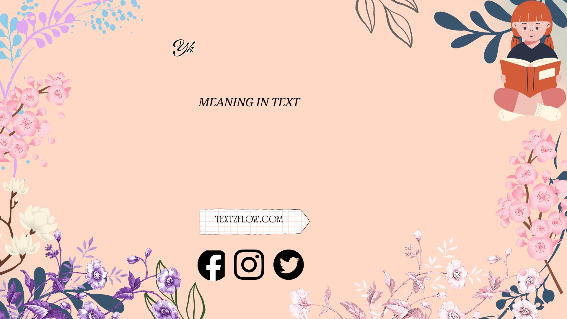 yk meaning in text