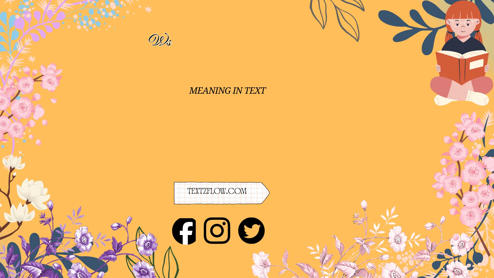 ws meaning in text
