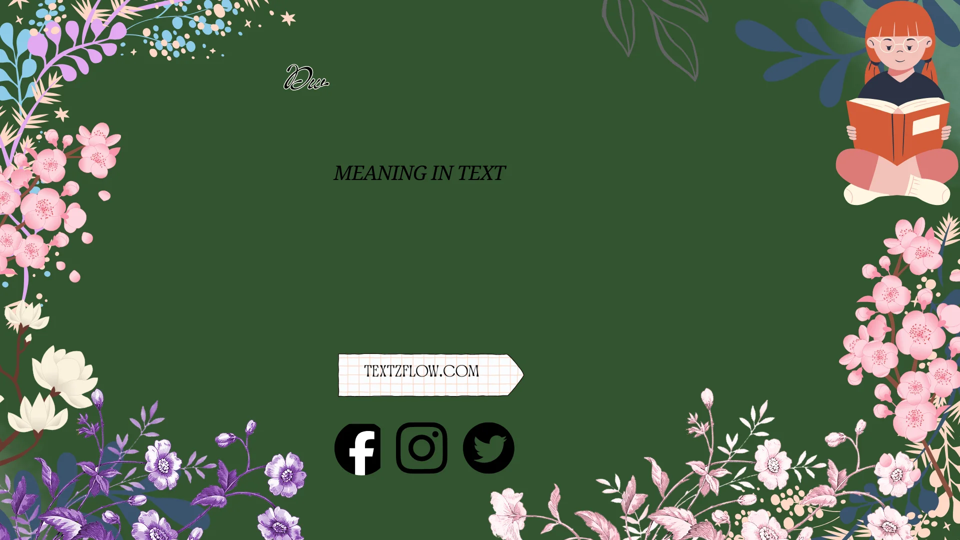 dw meaning in text