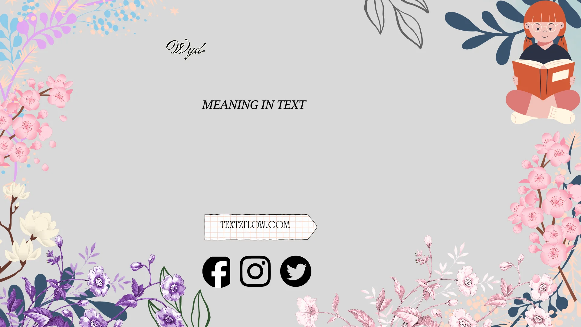 "wyd meaning in text"