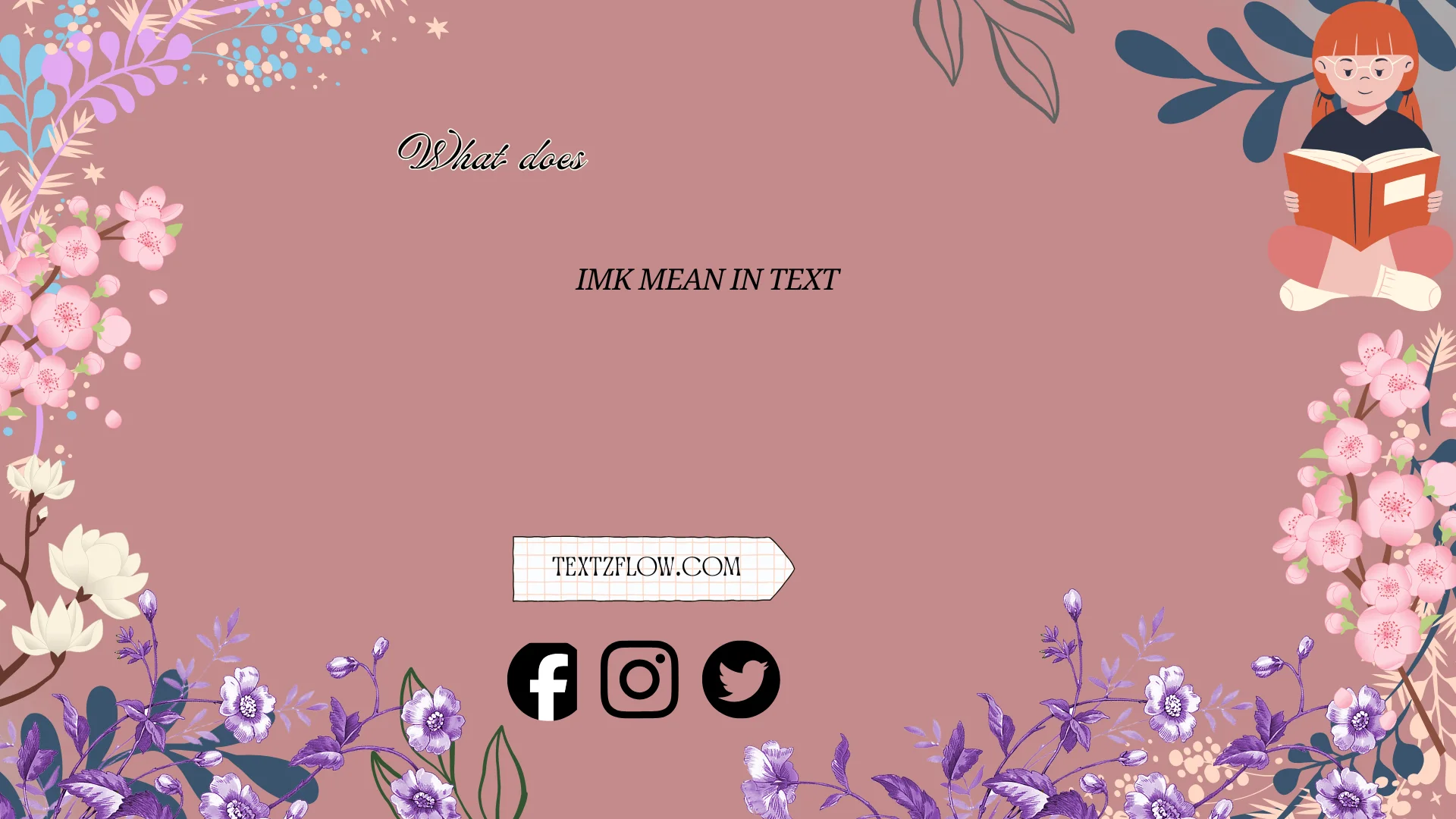what does imk mean in text