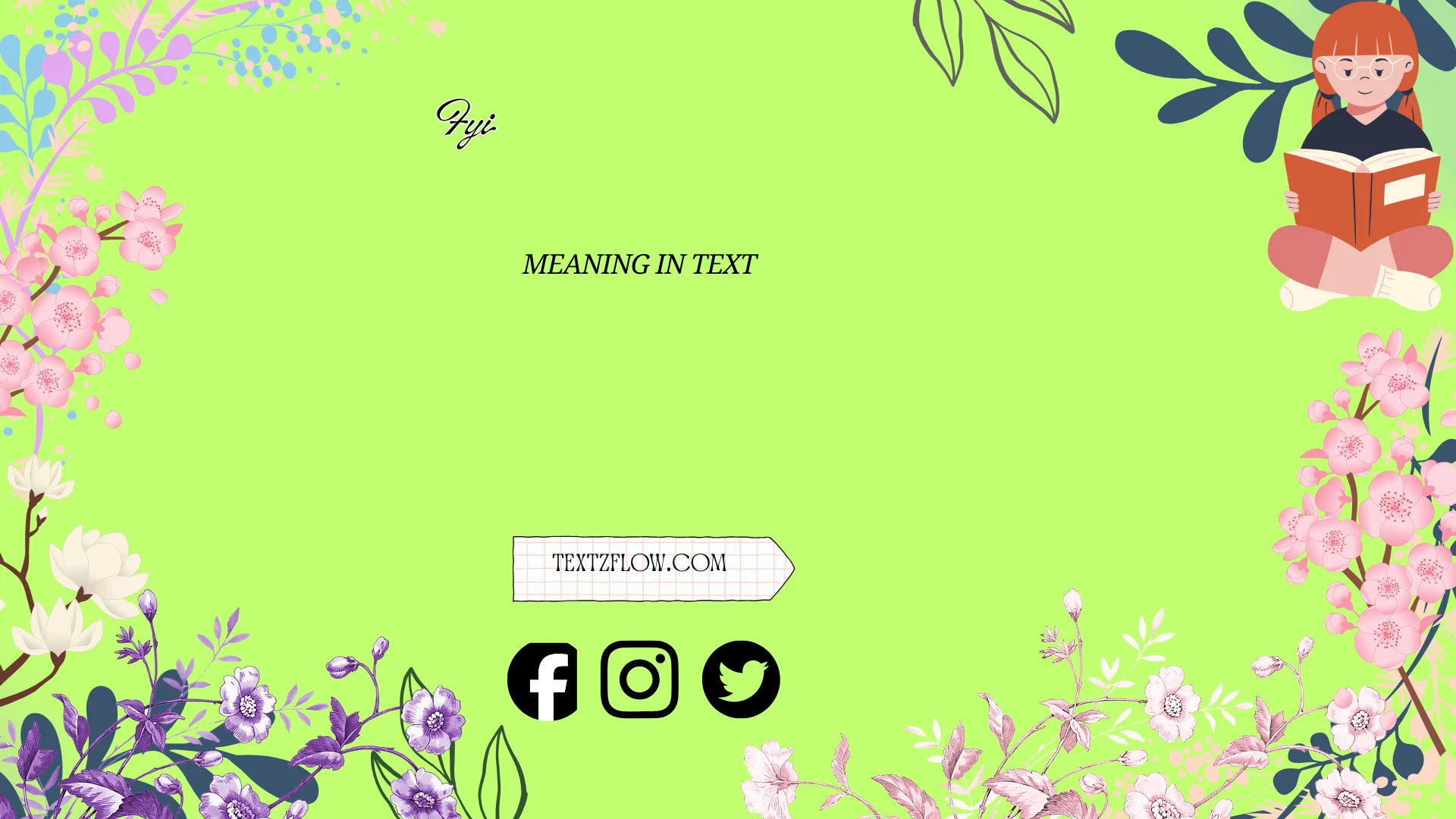 fyi meaning in text
