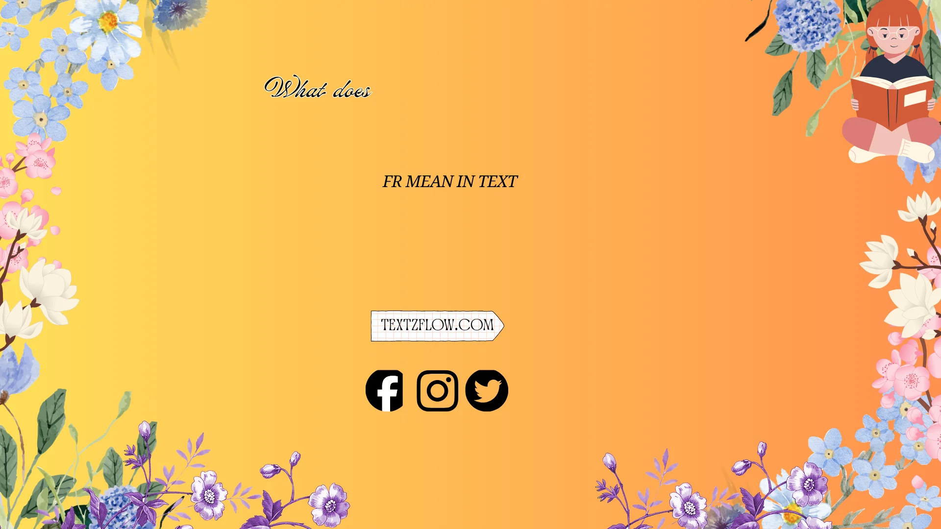 what does FR mean in text