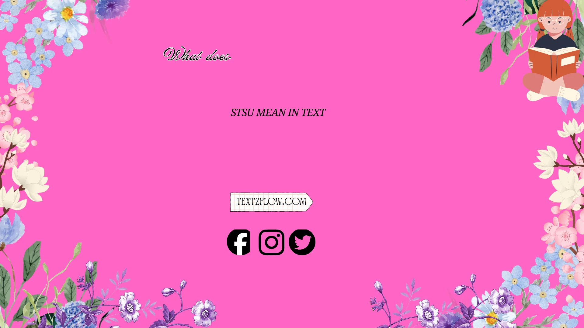 what does STSU mean in text