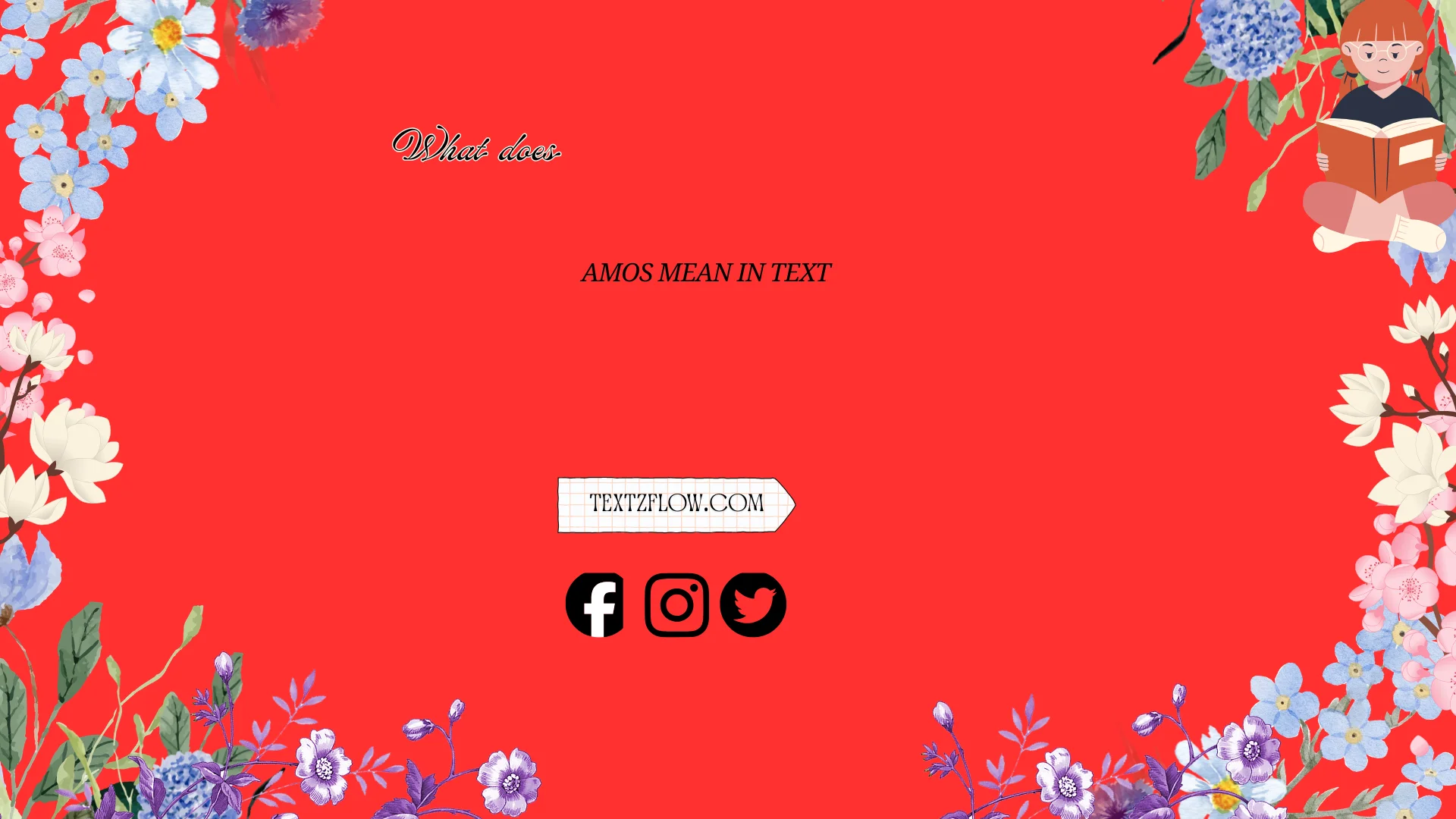 what does amos mean in text