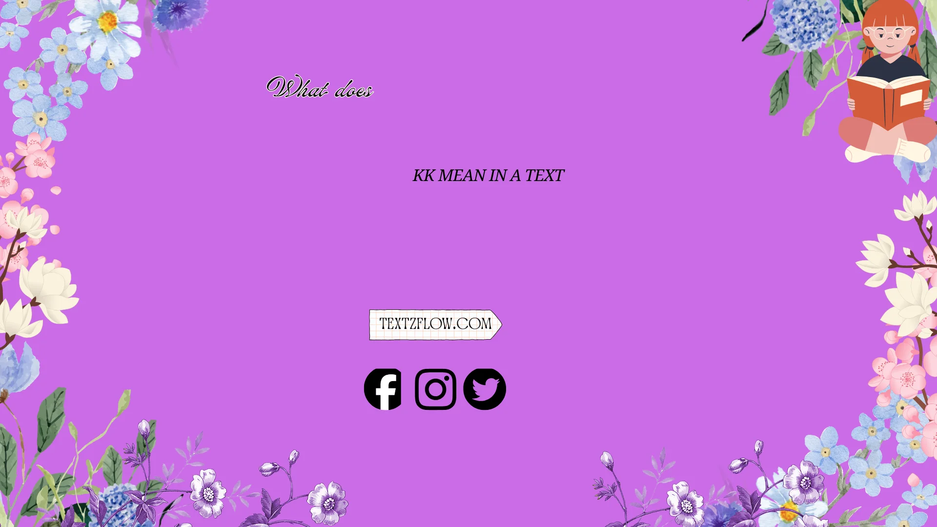 what does kk mean in a text