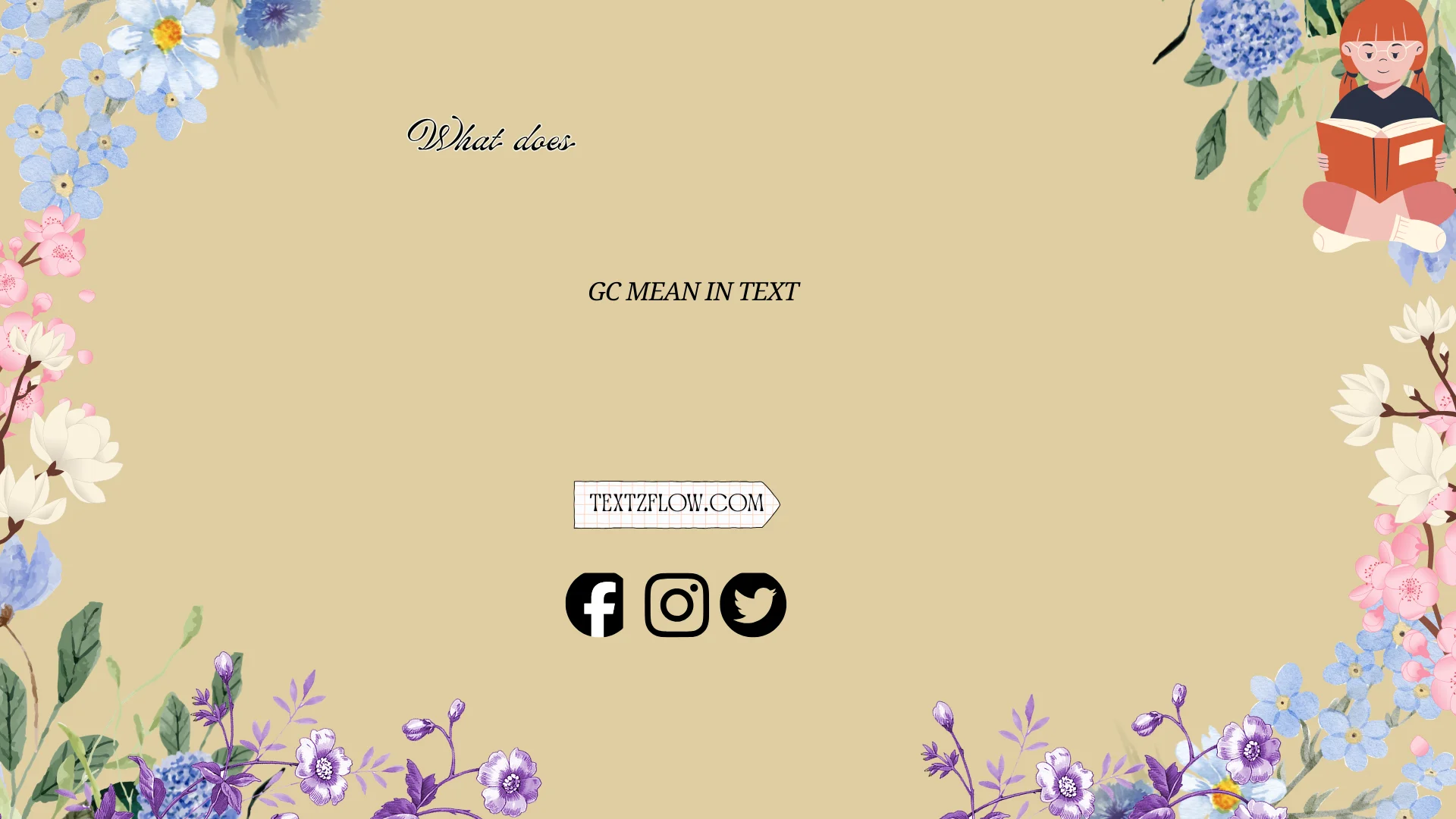 what does GC mean in text
