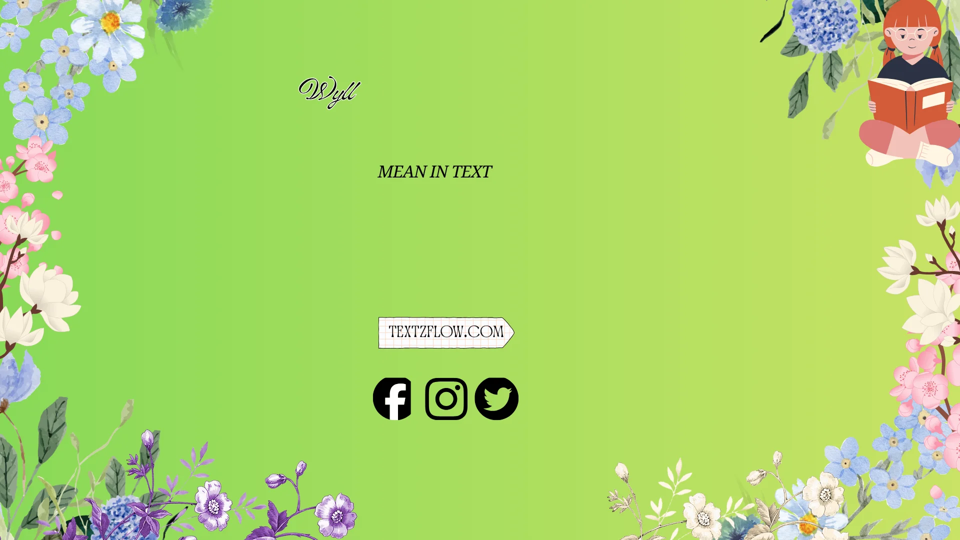 what does wyll mean in text