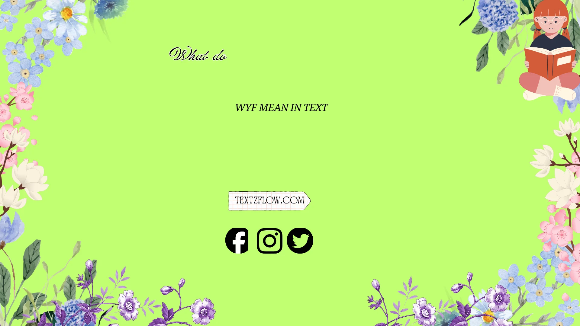 what does wyf mean in text