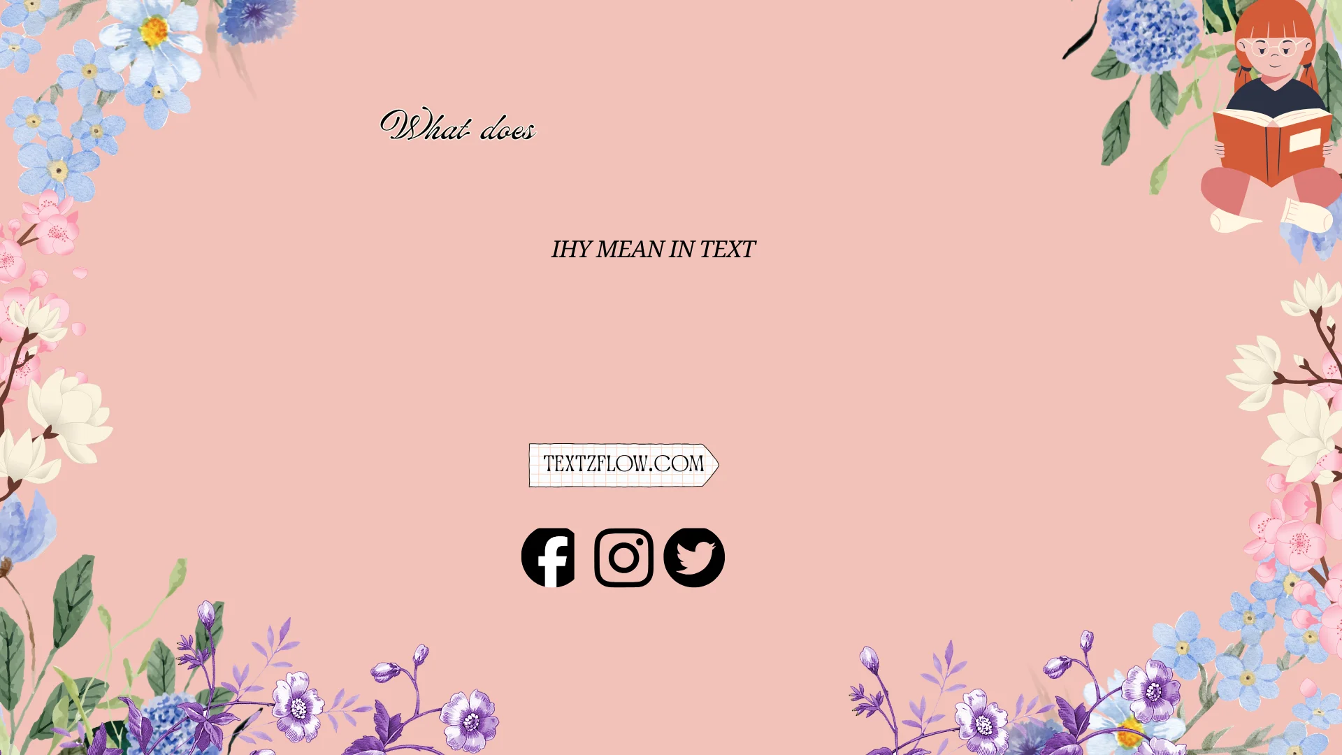what does ihy mean in text