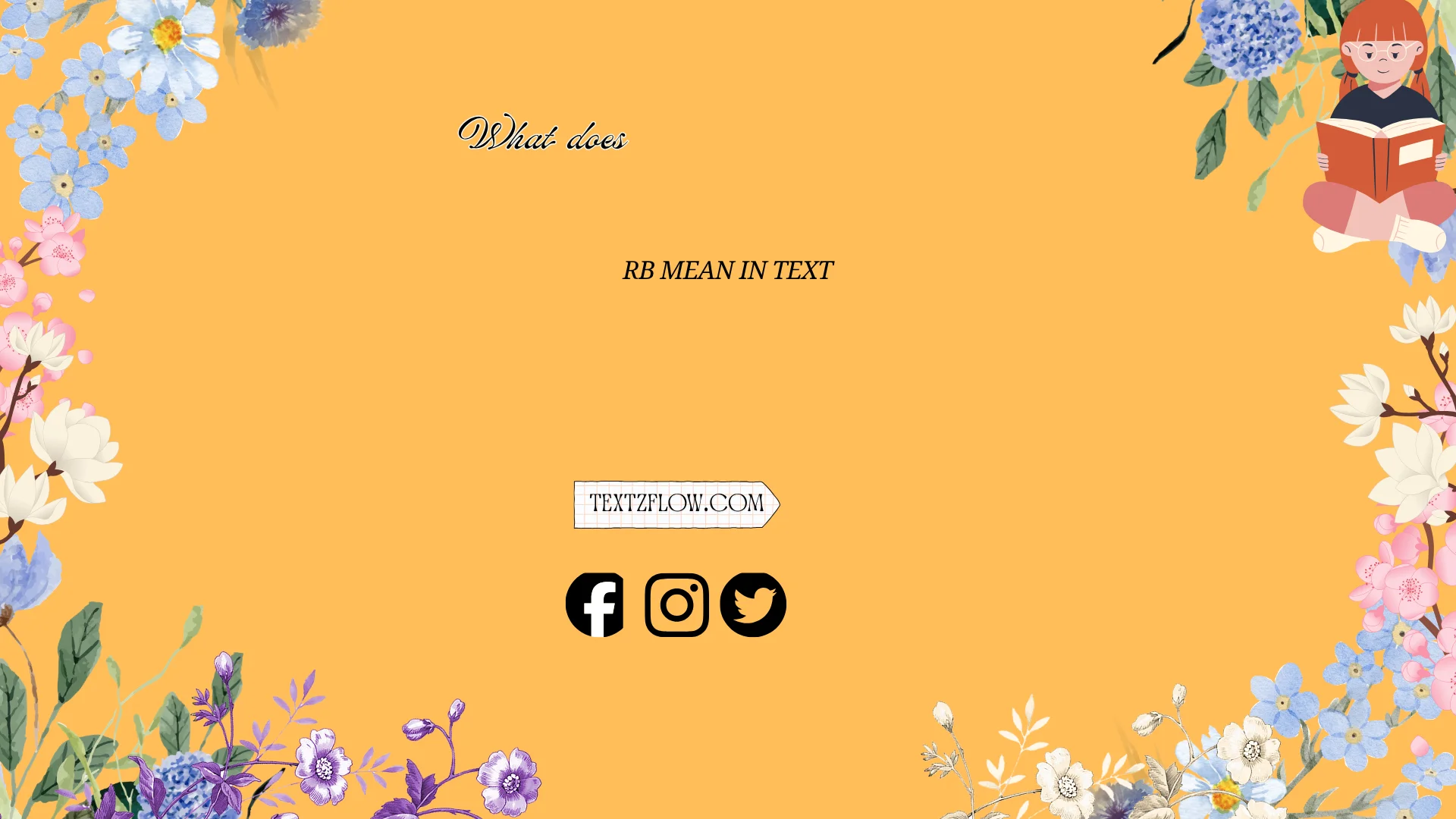 what does rb mean in text
