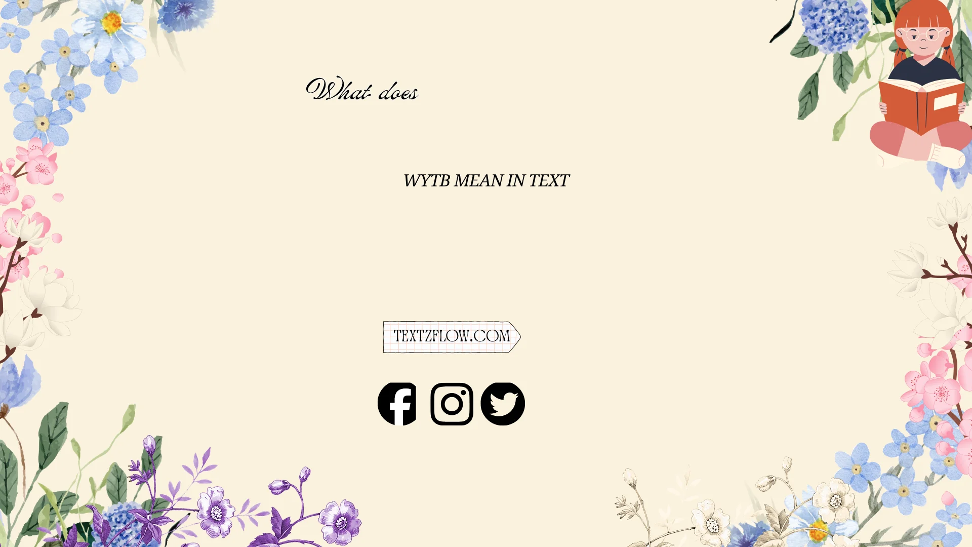 what does wytb mean in text