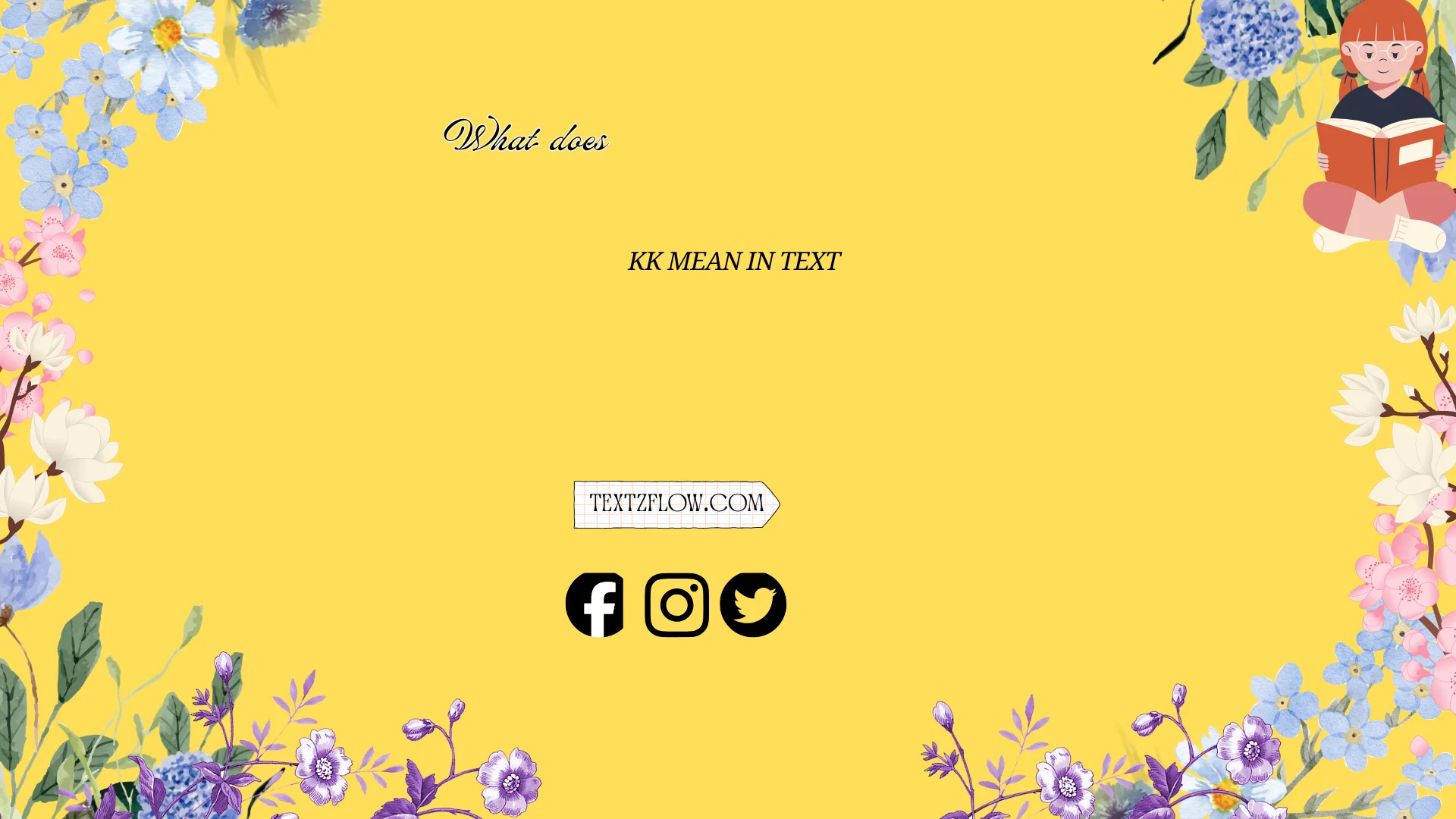 what does kk mean in text