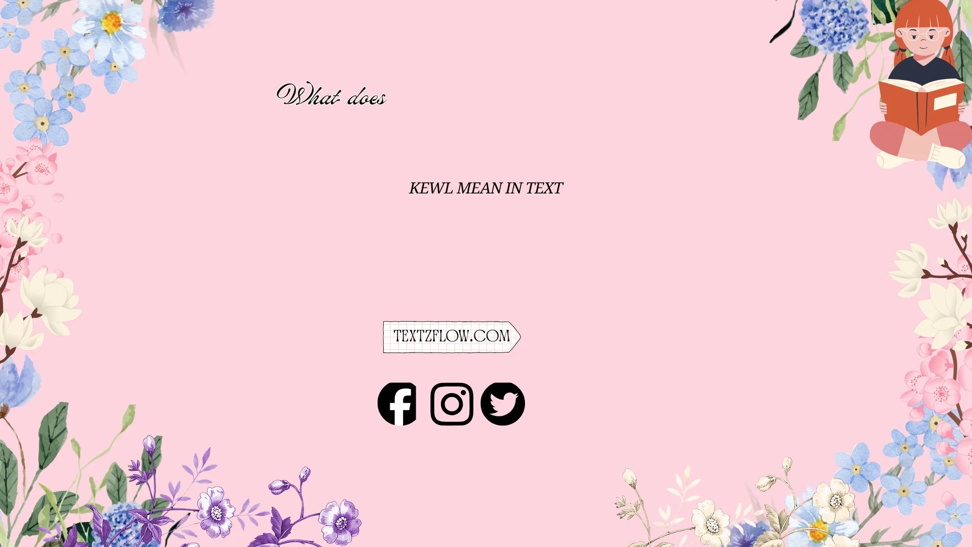 what does kewl mean in text