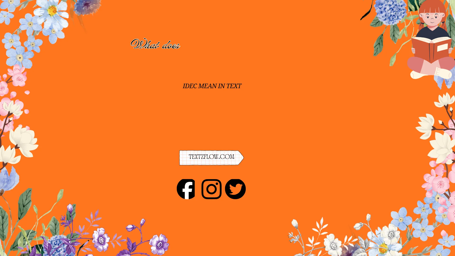 what does idec mean in text