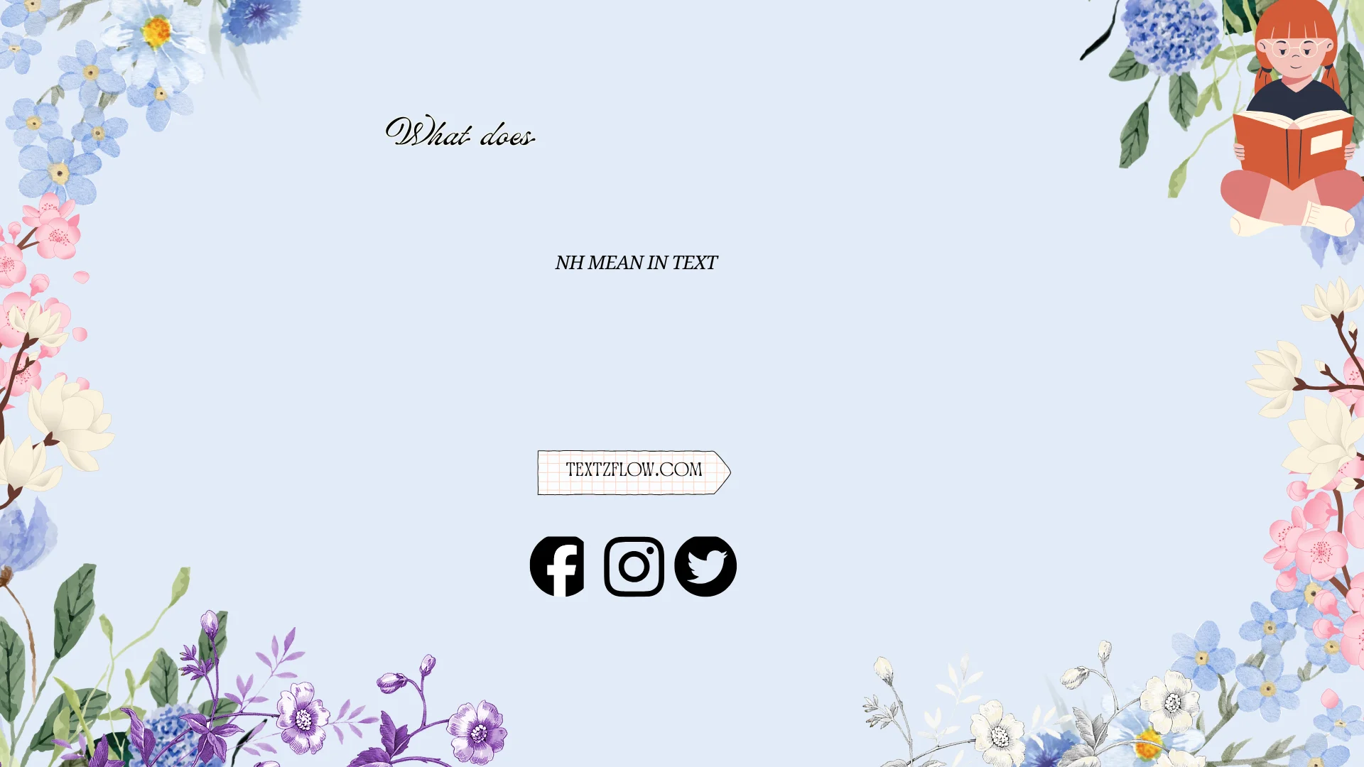 what does nh mean in text