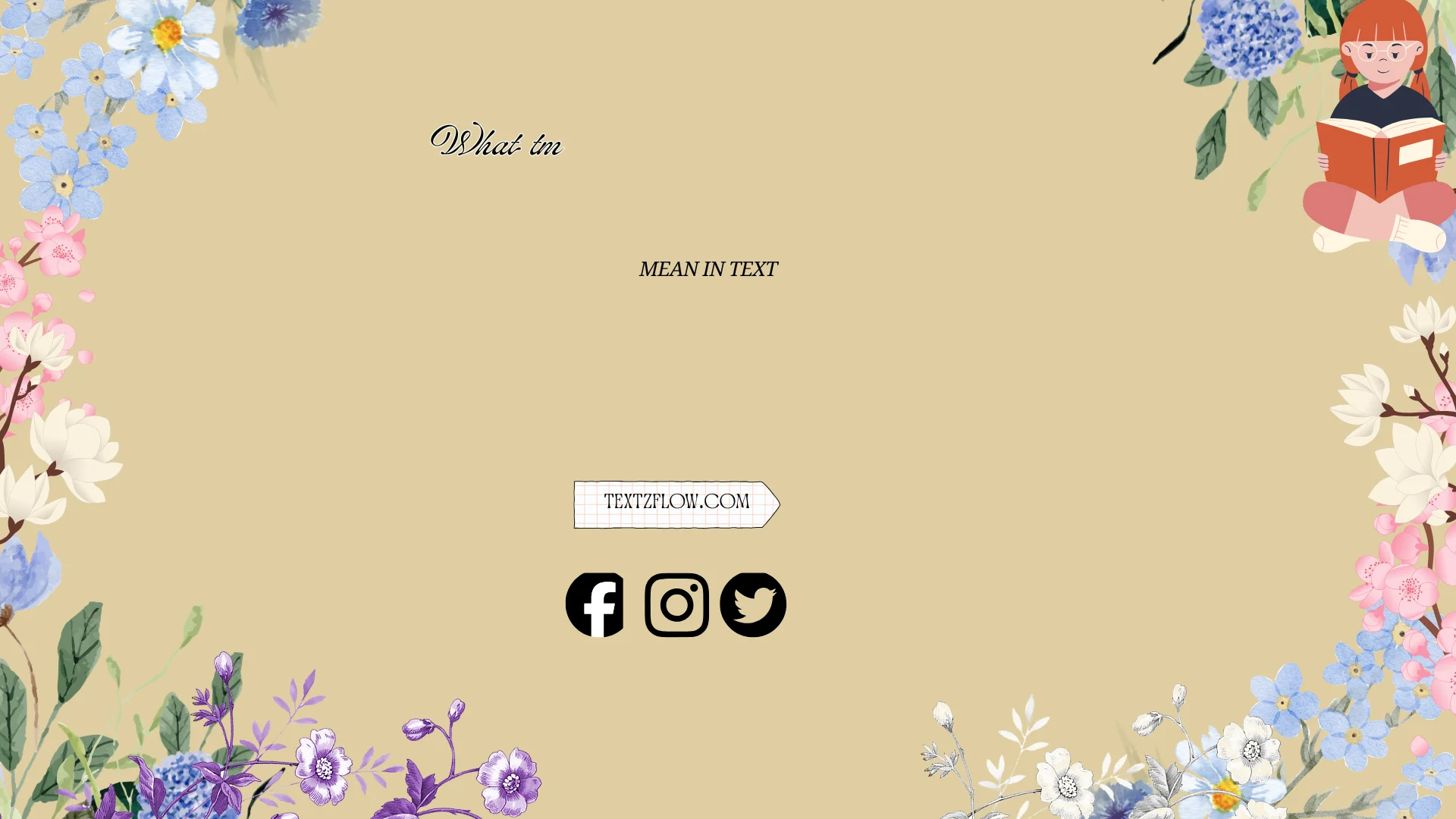 what does tm mean in text