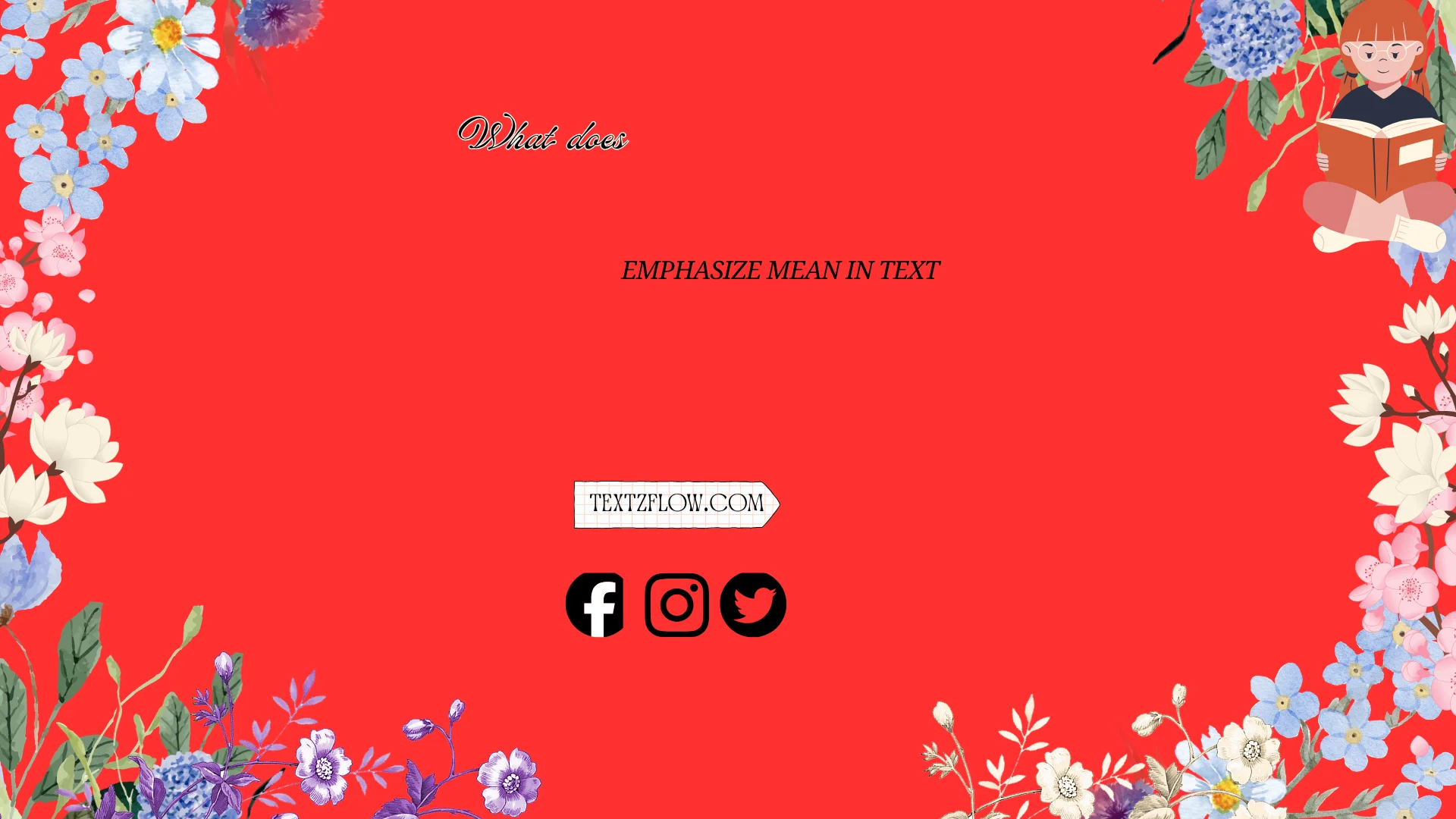 what does emphasize mean in text