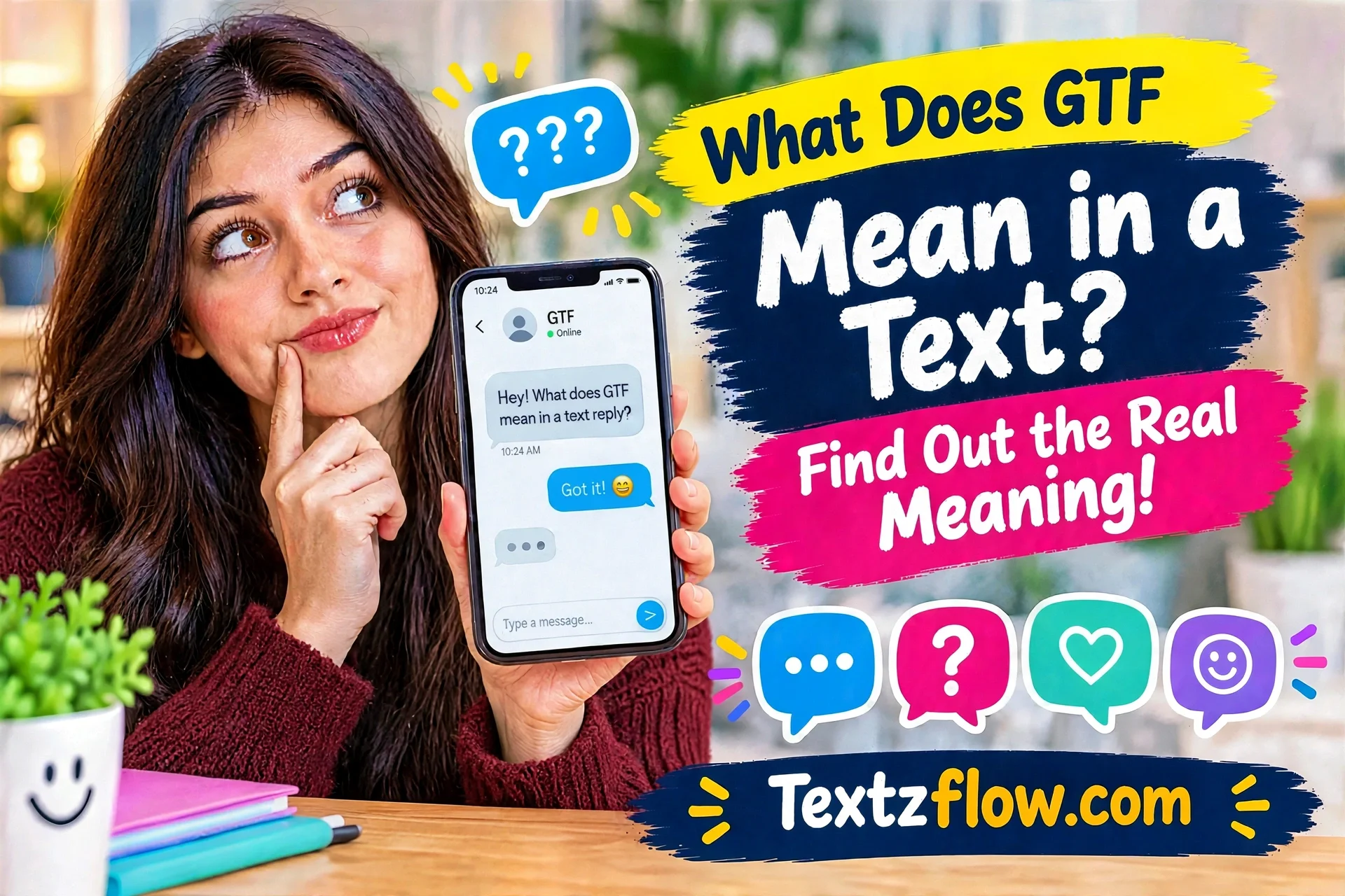 what does gtf mean in text