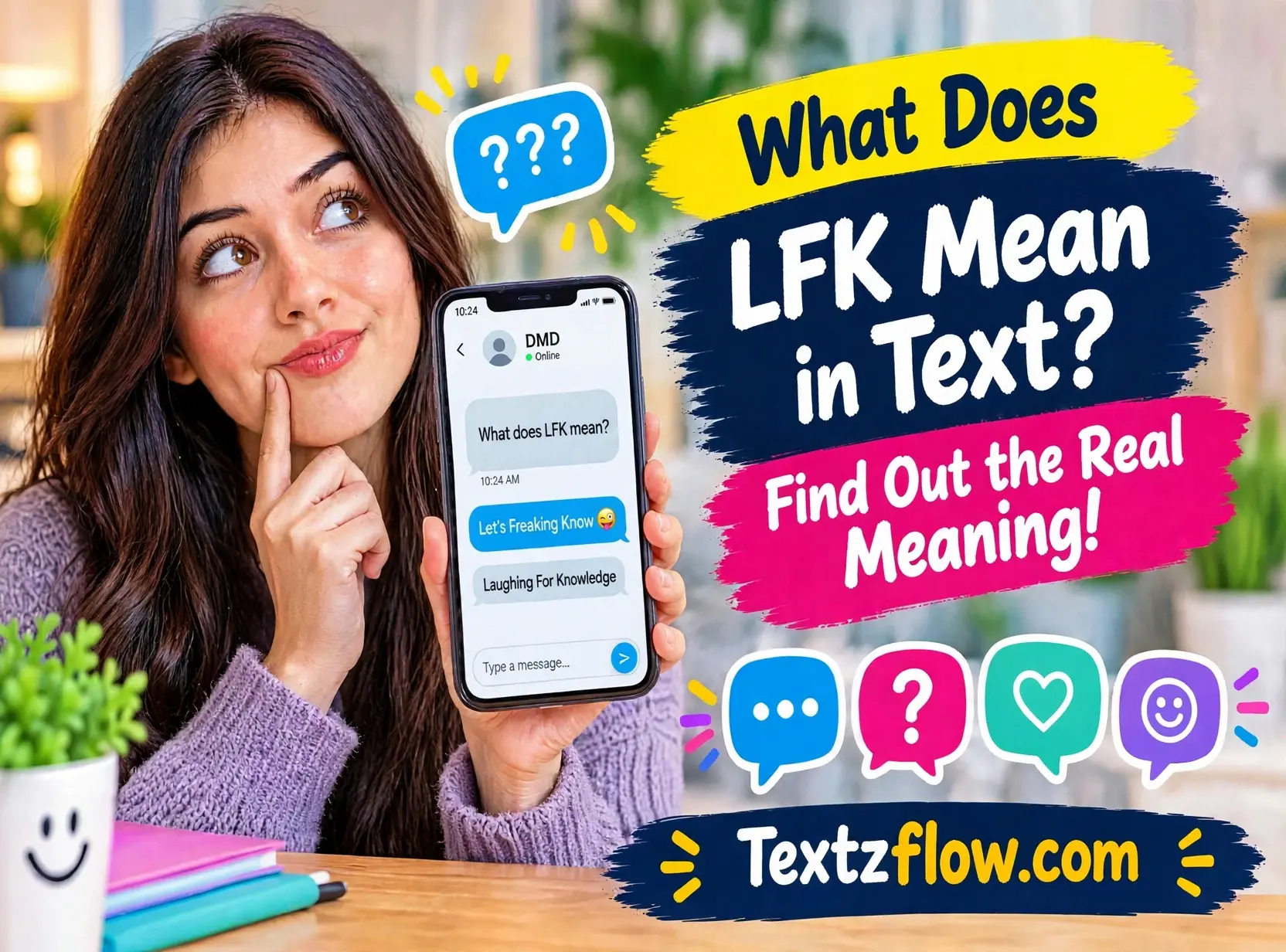 what does lfk mean in text