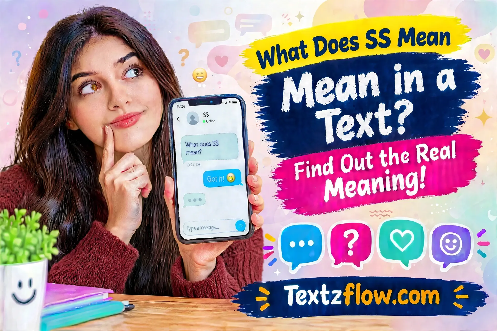 whats ss mean in text