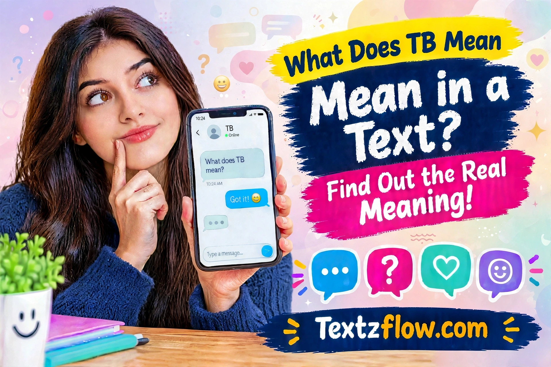 what does tb mean in text