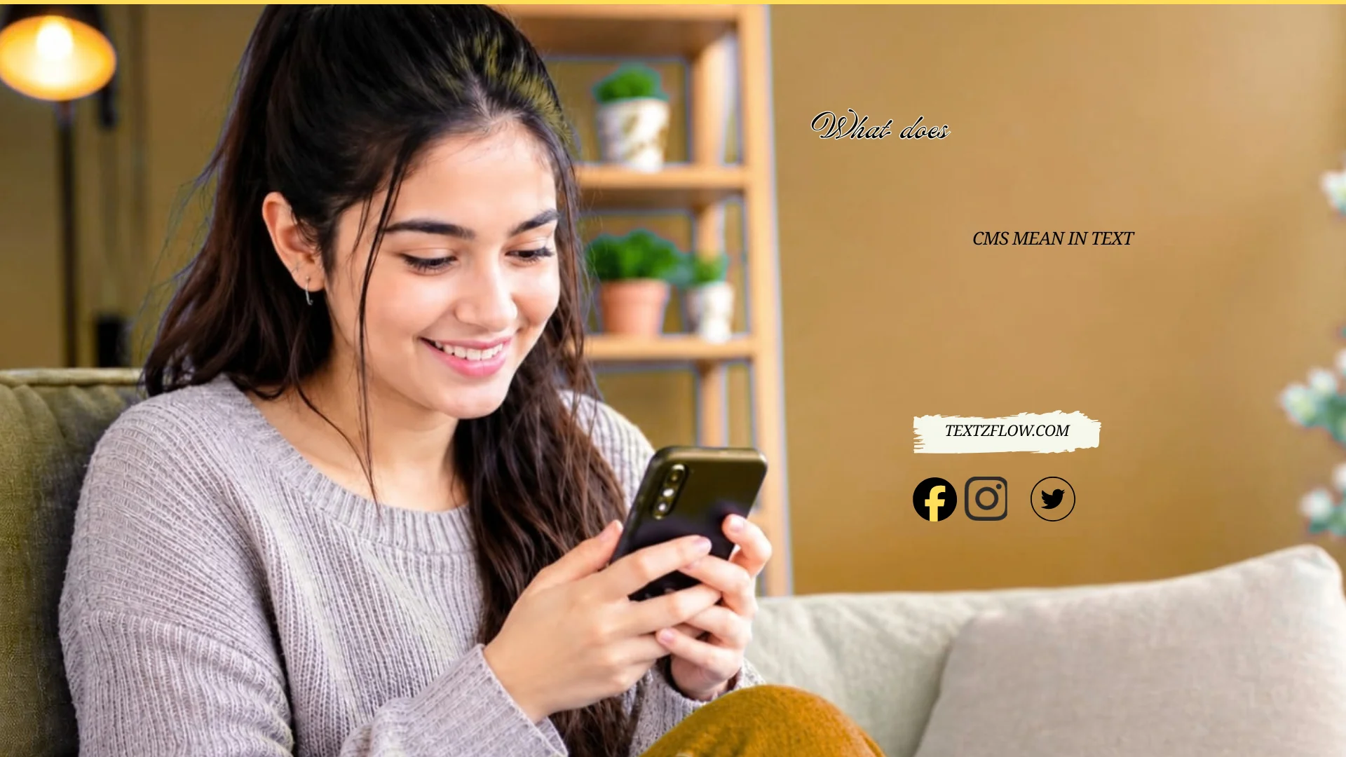 what does cms mean in text