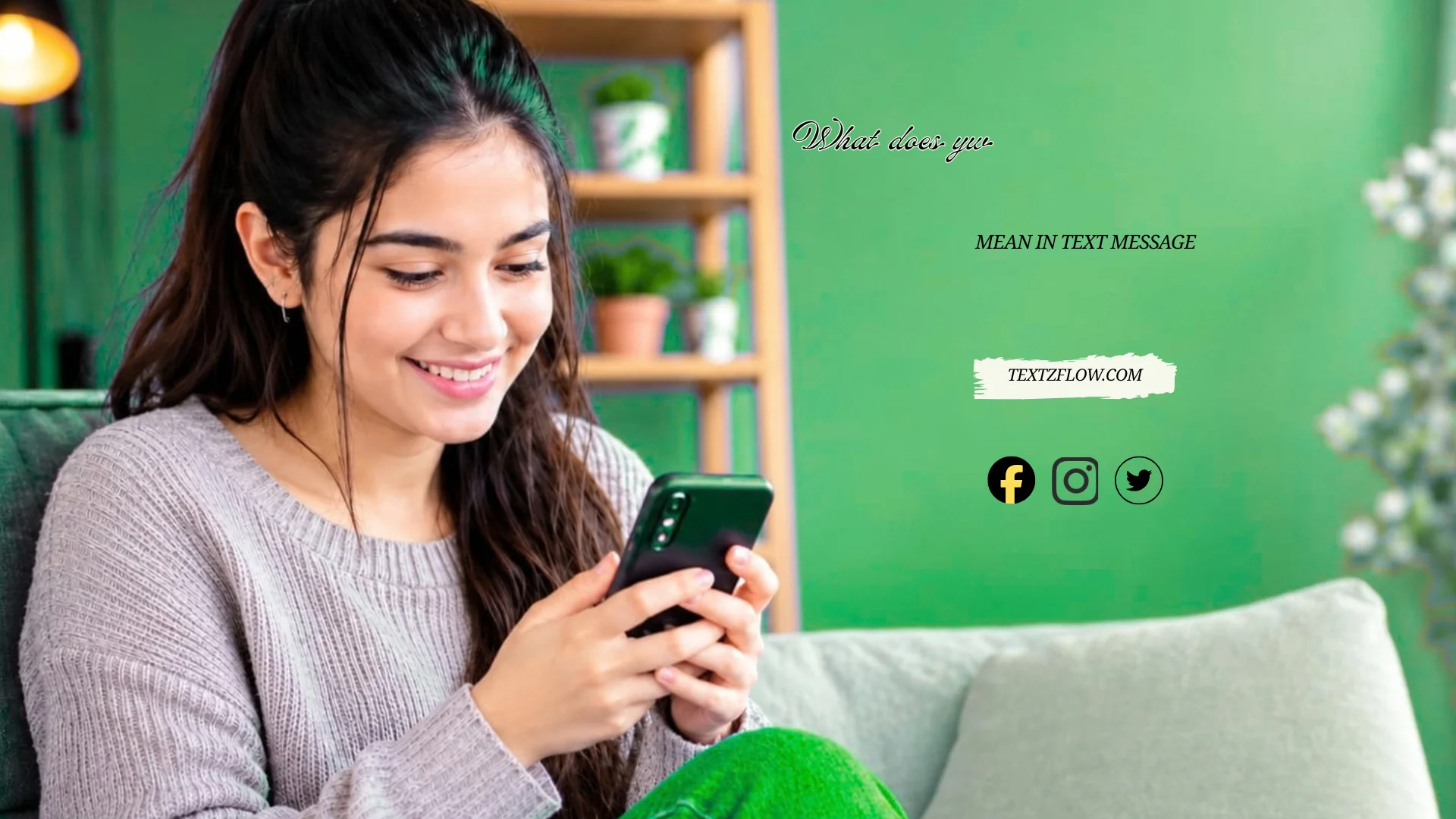 what does yw mean in text message